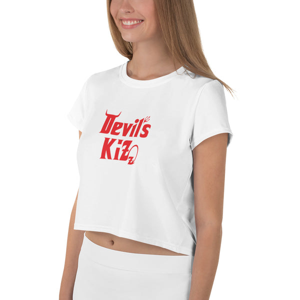 Crop-T-Shirt "Devil´s Kizz"