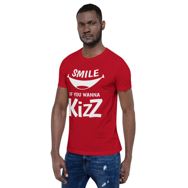 Premium-T-Shirt "Smile, if you wanna Kizz"