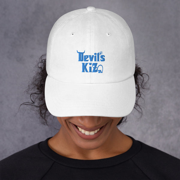 Dad-Hat "Devil´s Kizz" - blau