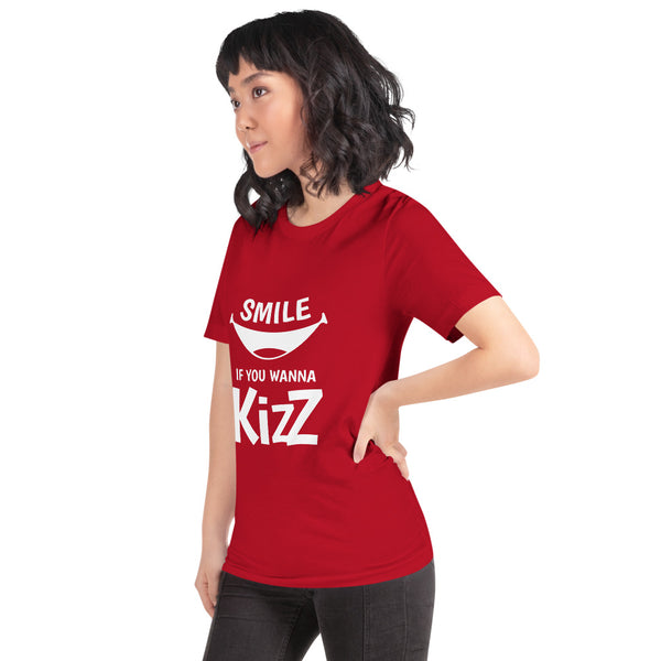 Premium-T-Shirt "Smile, if you wanna Kizz"