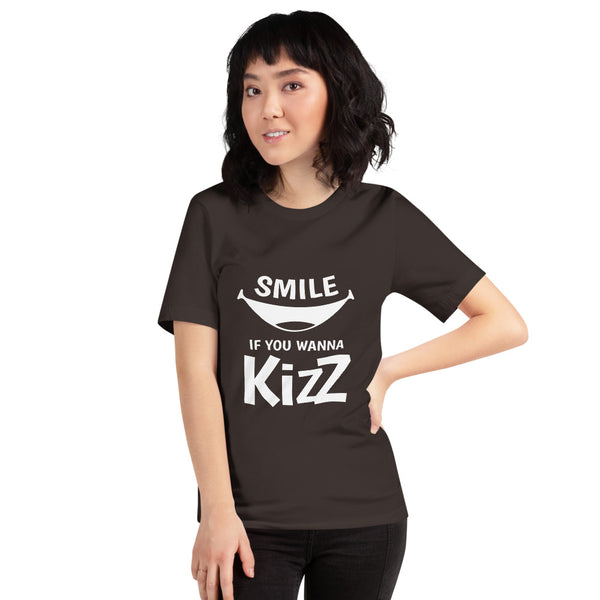 Premium-T-Shirt "Smile, if you wanna Kizz"