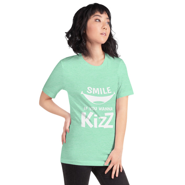 Premium-T-Shirt "Smile, if you wanna Kizz"