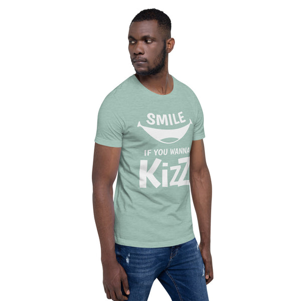 Premium-T-Shirt "Smile, if you wanna Kizz"