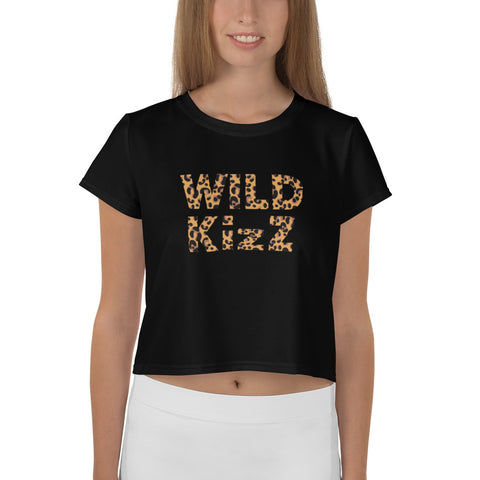 Crop-T-Shirt "WildKizz"