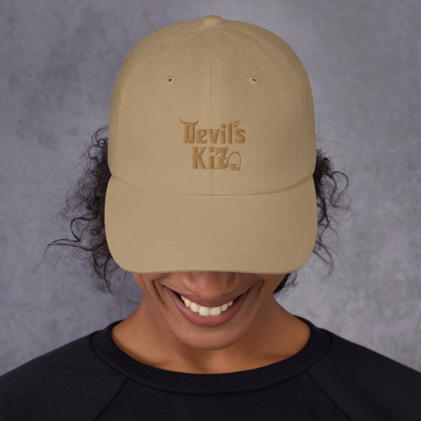 Dad-Hat "Devil´s Kizz" - altgold