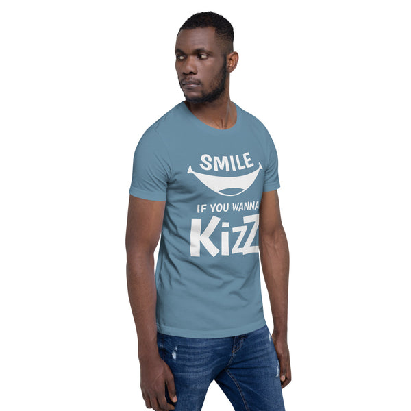 Premium-T-Shirt "Smile, if you wanna Kizz"