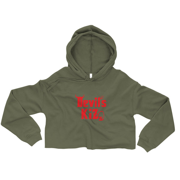 Cropped Hoodie "Devil´s Kizz"