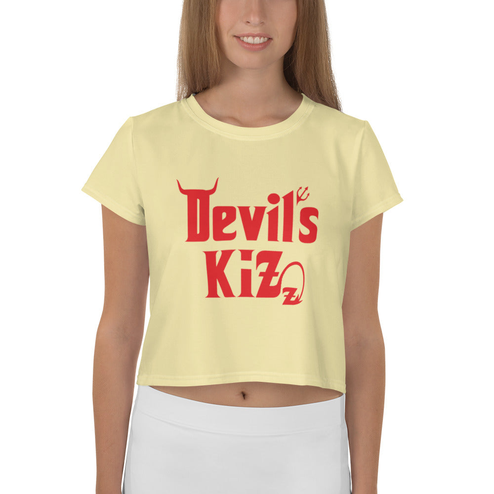 Crop-T-Shirt "Devil´s Kizz"