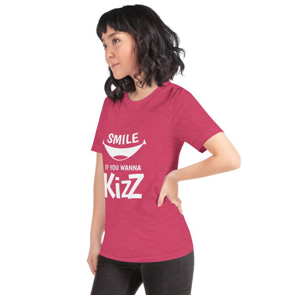 Premium-T-Shirt "Smile, if you wanna Kizz"