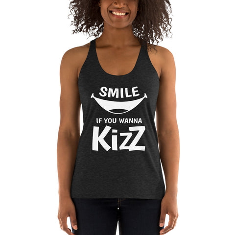 Racerback Tank "Smile, if you wanna Kizz"