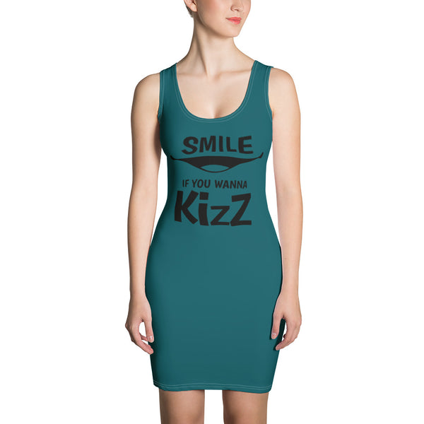 Stretch-Kleid "Smile, if you wanna Kizz"