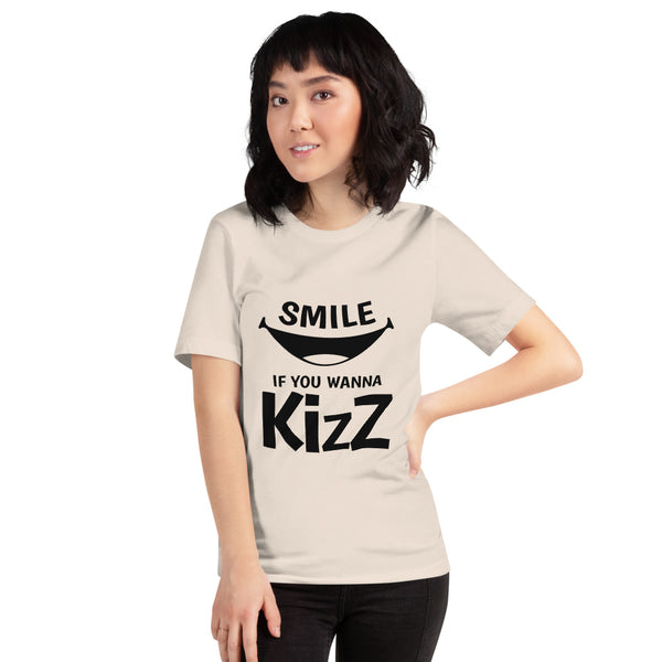 Premium-T-Shirt "Smile, if you wanna Kizz"