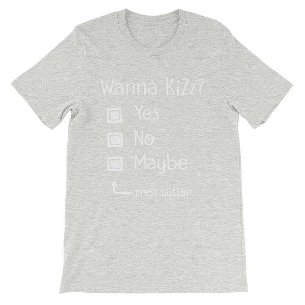 Premium-T-Shirt "Wanna Kizz?"