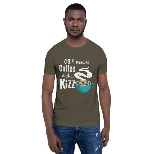 Premium-T-Shirt  "All I need is coffee and a Kizz"