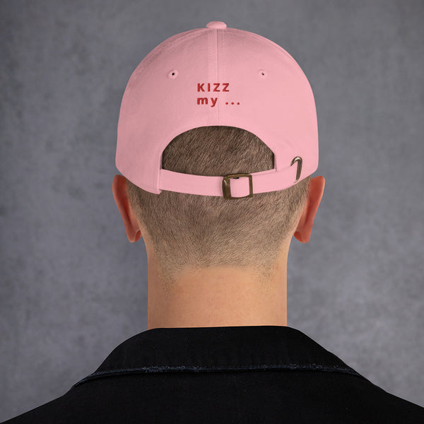 Dad-Hat "KIZZ my ..." - rot