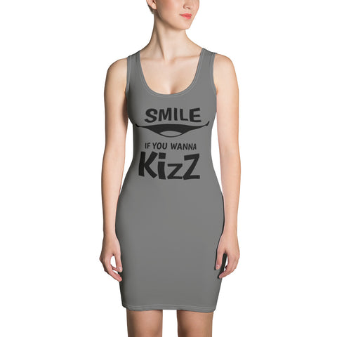 Stretch-Kleid "Smile, if you wanna Kizz"