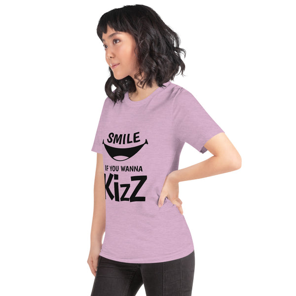 Premium-T-Shirt "Smile, if you wanna Kizz"