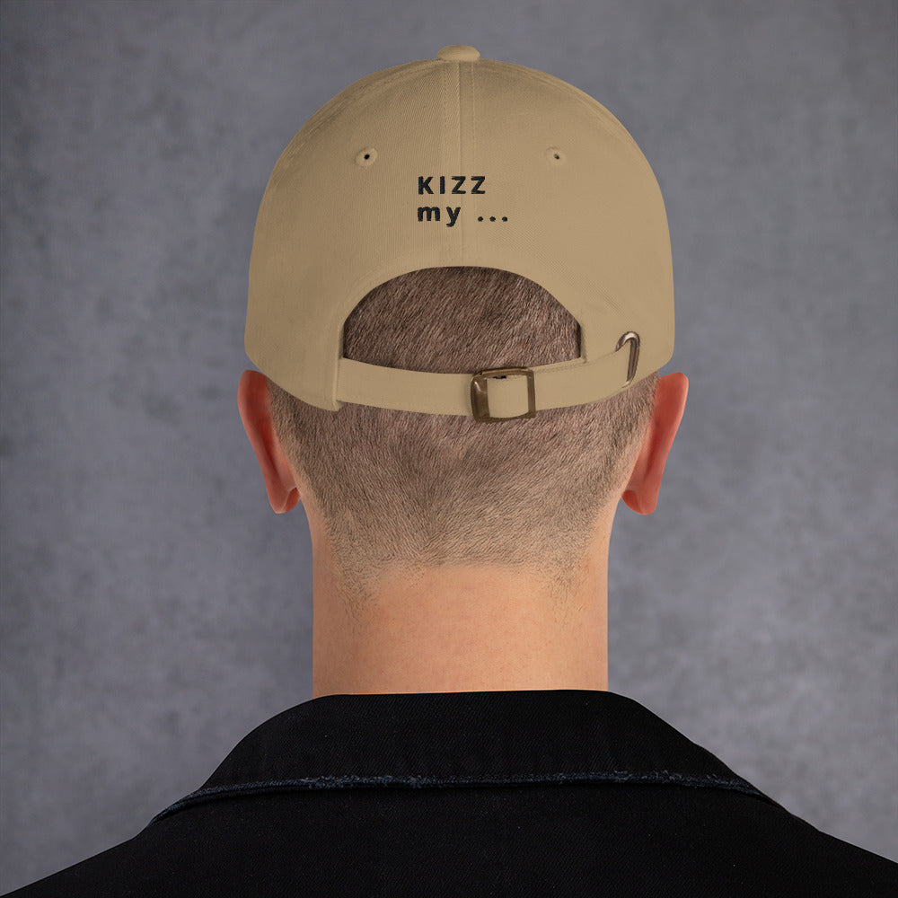 Dad-Hat "KIZZ my ..." - schwarz