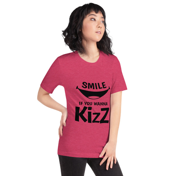 Premium-T-Shirt "Smile, if you wanna Kizz"