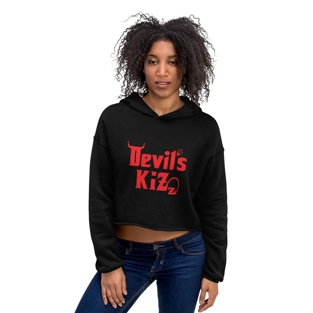 Cropped Hoodie "Devil´s Kizz"