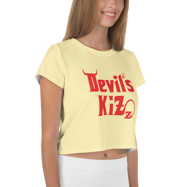 Crop-T-Shirt "Devil´s Kizz"