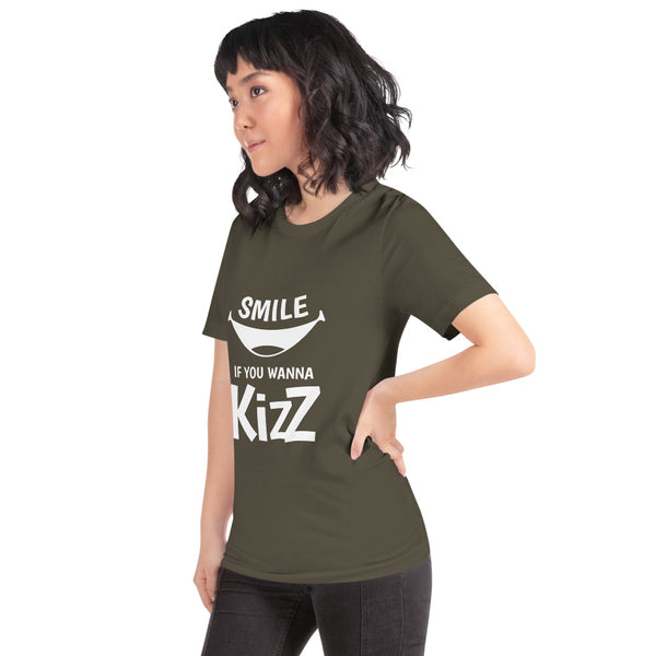 Premium-T-Shirt "Smile, if you wanna Kizz"