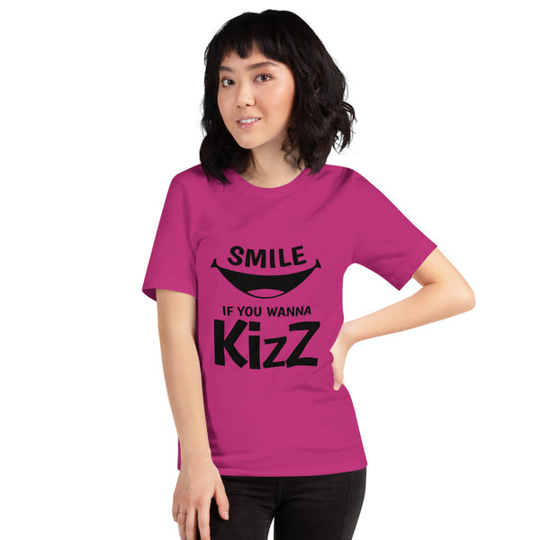 Premium-T-Shirt "Smile, if you wanna Kizz"