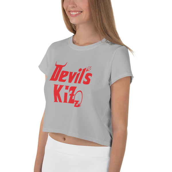 Crop-T-Shirt "Devil´s Kizz"