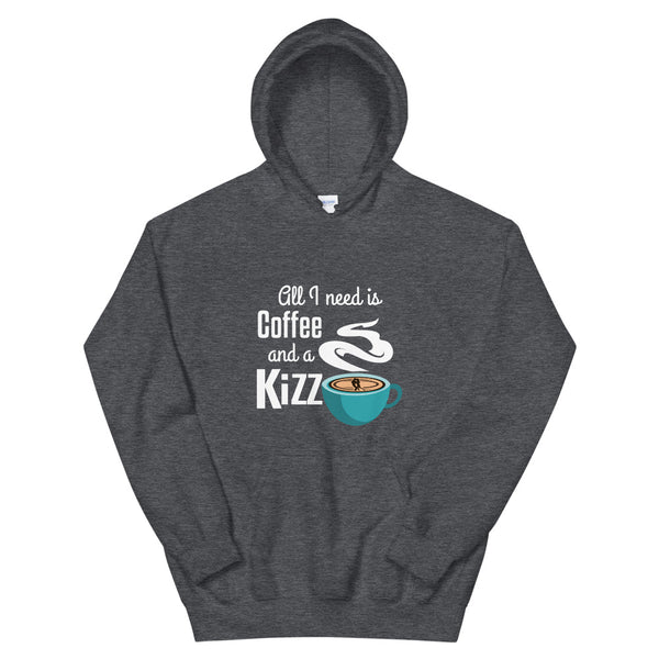 Kapuzenpulli "All I need is coffee and a Kizz"