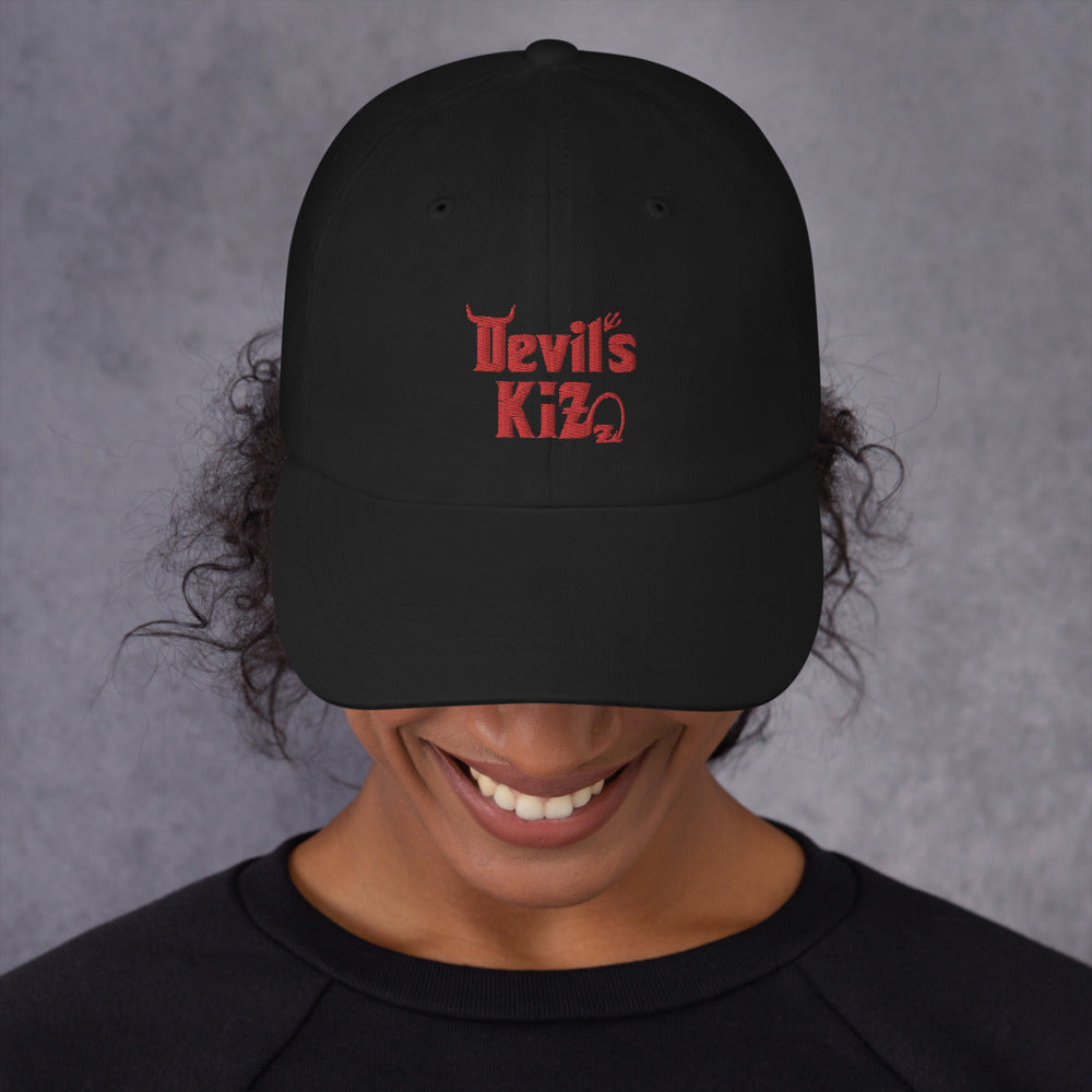 Dad-Hat "Devil´s Kizz" - rot