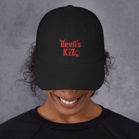 Dad-Hat "Devil´s Kizz" - rot