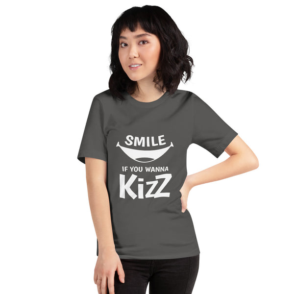 Premium-T-Shirt "Smile, if you wanna Kizz"