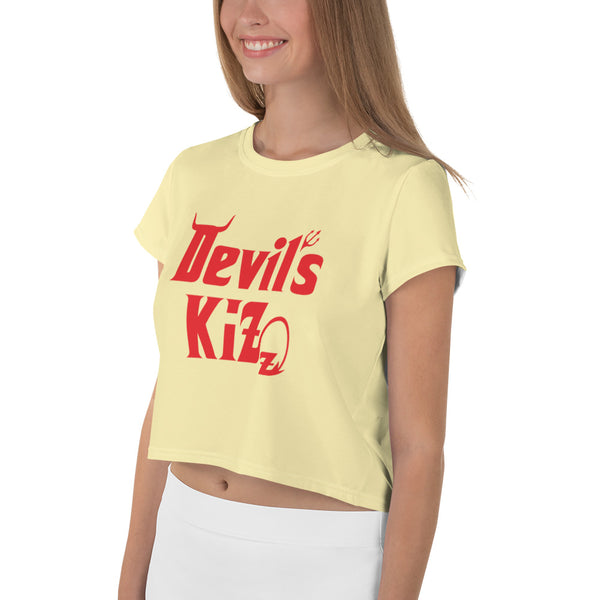 Crop-T-Shirt "Devil´s Kizz"