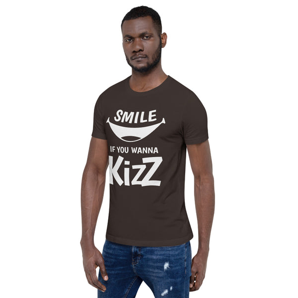 Premium-T-Shirt "Smile, if you wanna Kizz"