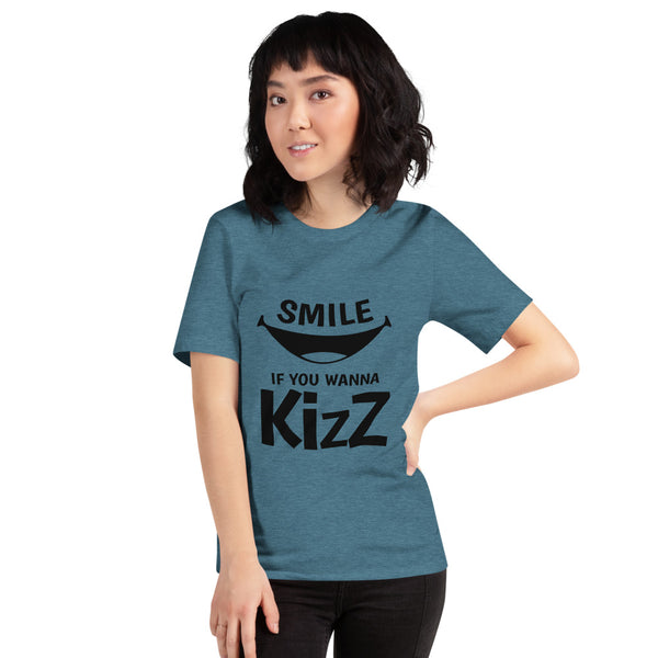 Premium-T-Shirt "Smile, if you wanna Kizz"