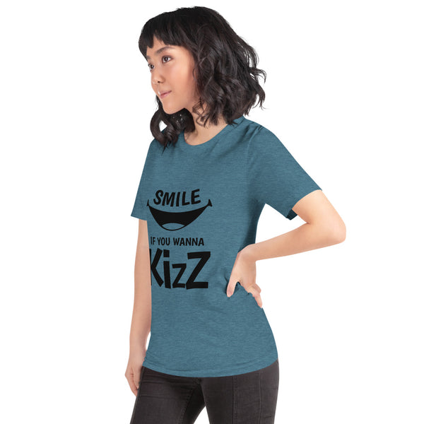 Premium-T-Shirt "Smile, if you wanna Kizz"