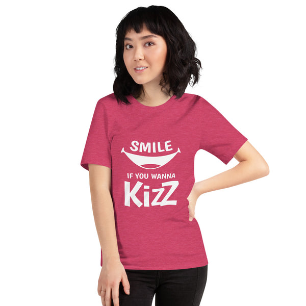 Premium-T-Shirt "Smile, if you wanna Kizz"