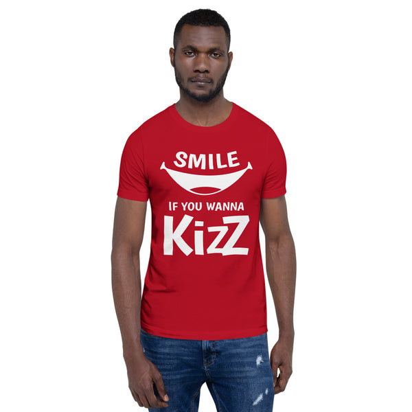 Premium-T-Shirt "Smile, if you wanna Kizz"