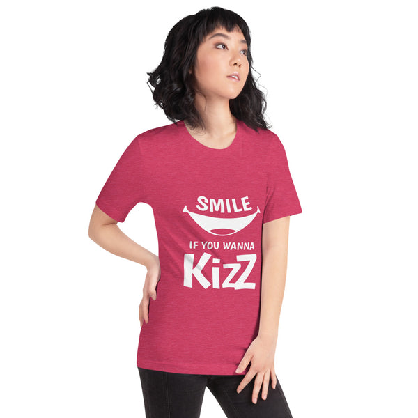 Premium-T-Shirt "Smile, if you wanna Kizz"