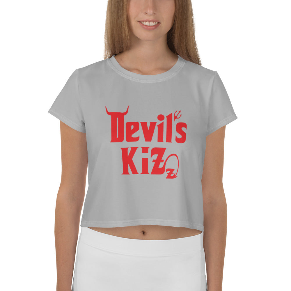 Crop-T-Shirt "Devil´s Kizz"