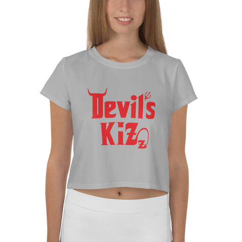 Crop-T-Shirt "Devil´s Kizz"