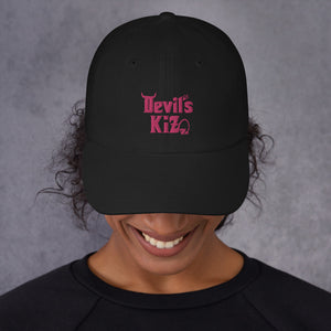 Dad-Hat "Devil´s Kizz" - pink