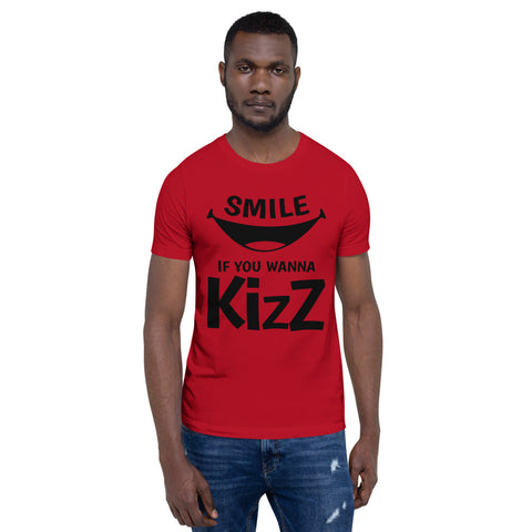 Premium-T-Shirt "Smile, if you wanna Kizz"