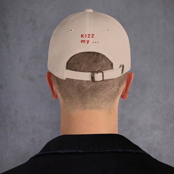 Dad-Hat "KIZZ my ..." - rot