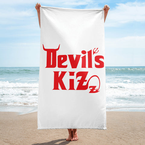 Handtuch Devil´s Kizz weiß