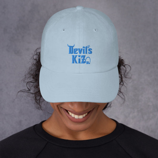 Dad-Hat "Devil´s Kizz" - blau