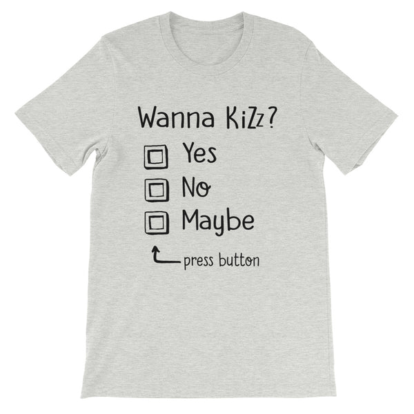 Premium-T-Shirt "Wanna Kizz?"