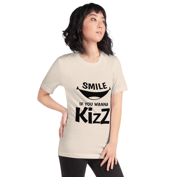 Premium-T-Shirt "Smile, if you wanna Kizz"