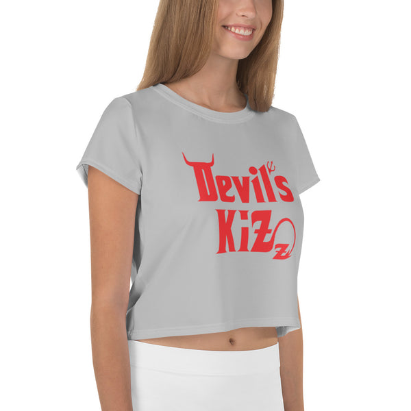 Crop-T-Shirt "Devil´s Kizz"