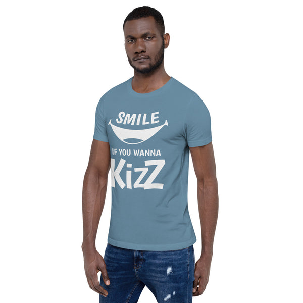 Premium-T-Shirt "Smile, if you wanna Kizz"